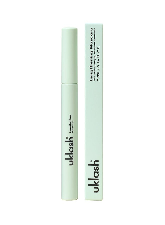 UKLASH Lengthening Mascara - Extra-Black Pigmented, Water-Resistant, Vegan-Friendly, Paraben-Free with a Double-Sided Silicone Wand - Smudge-Proof Curling & Defining Formula - Image 1